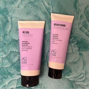 AG Care Curl Activator and Wave-Enhancing Cream Set